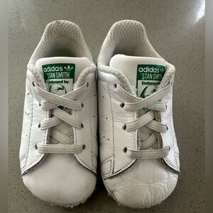 Adidas Stan Smith Crib Shoes baby/toddler shoe size US 2k